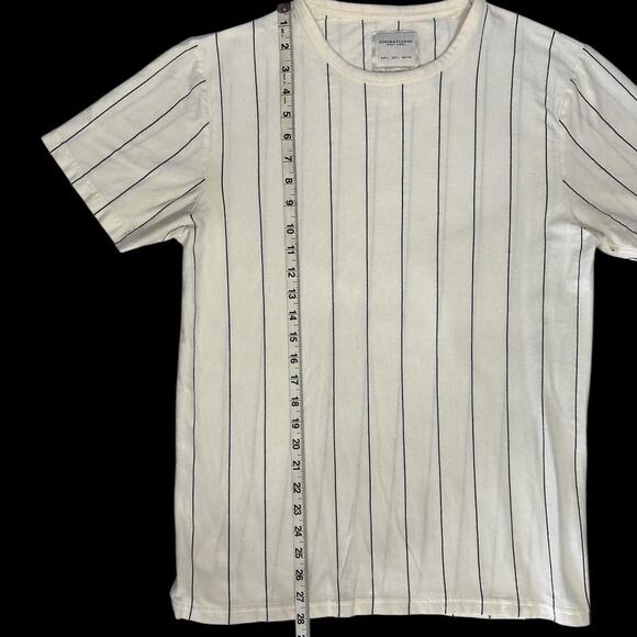 Denim & Flower Stripped Tee - Picture 3 of 5